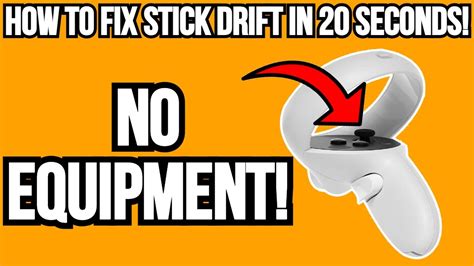 How to fix stick drift on oculus quest 2. Things To Know About How to fix stick drift on oculus quest 2. 